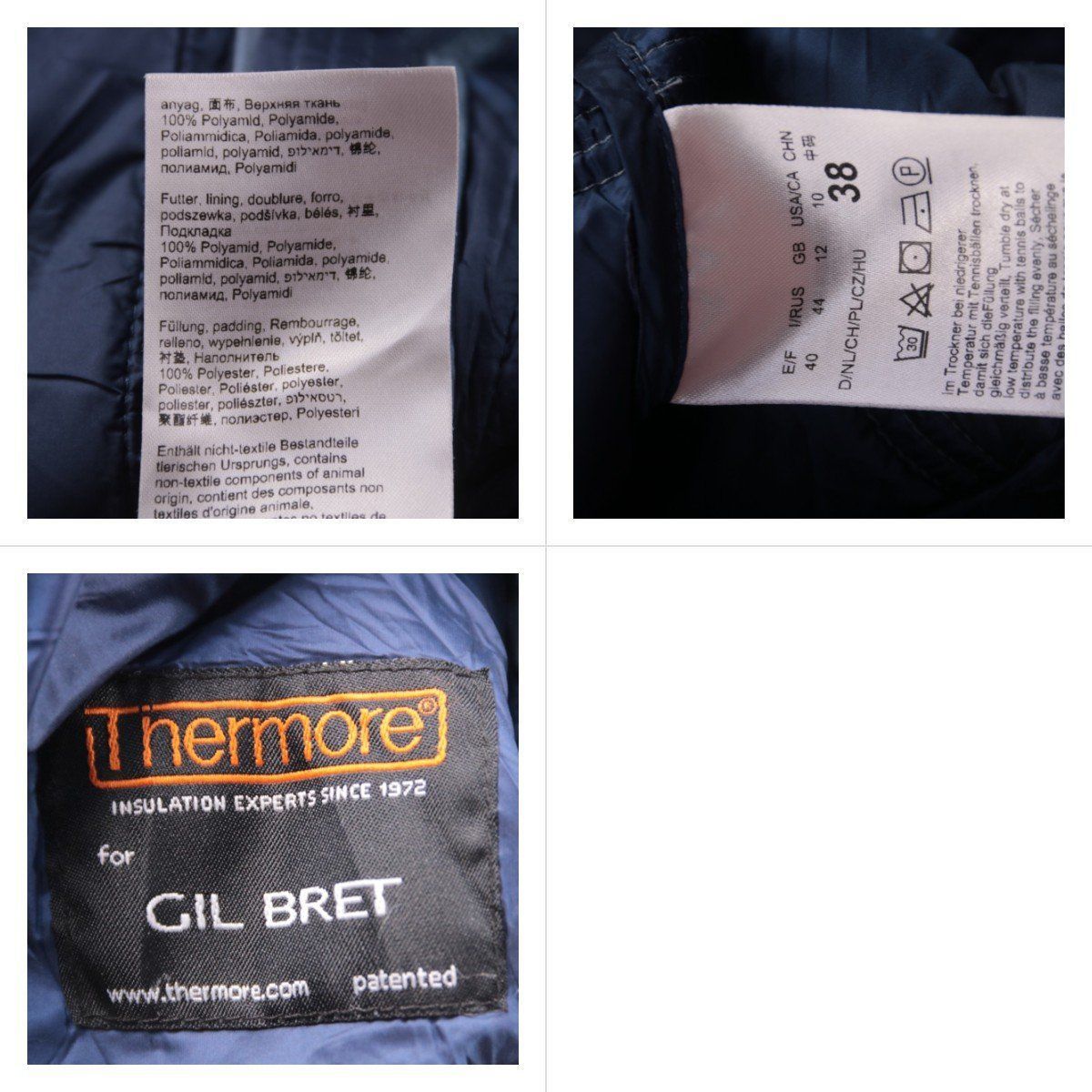 пуховик GIL BRET