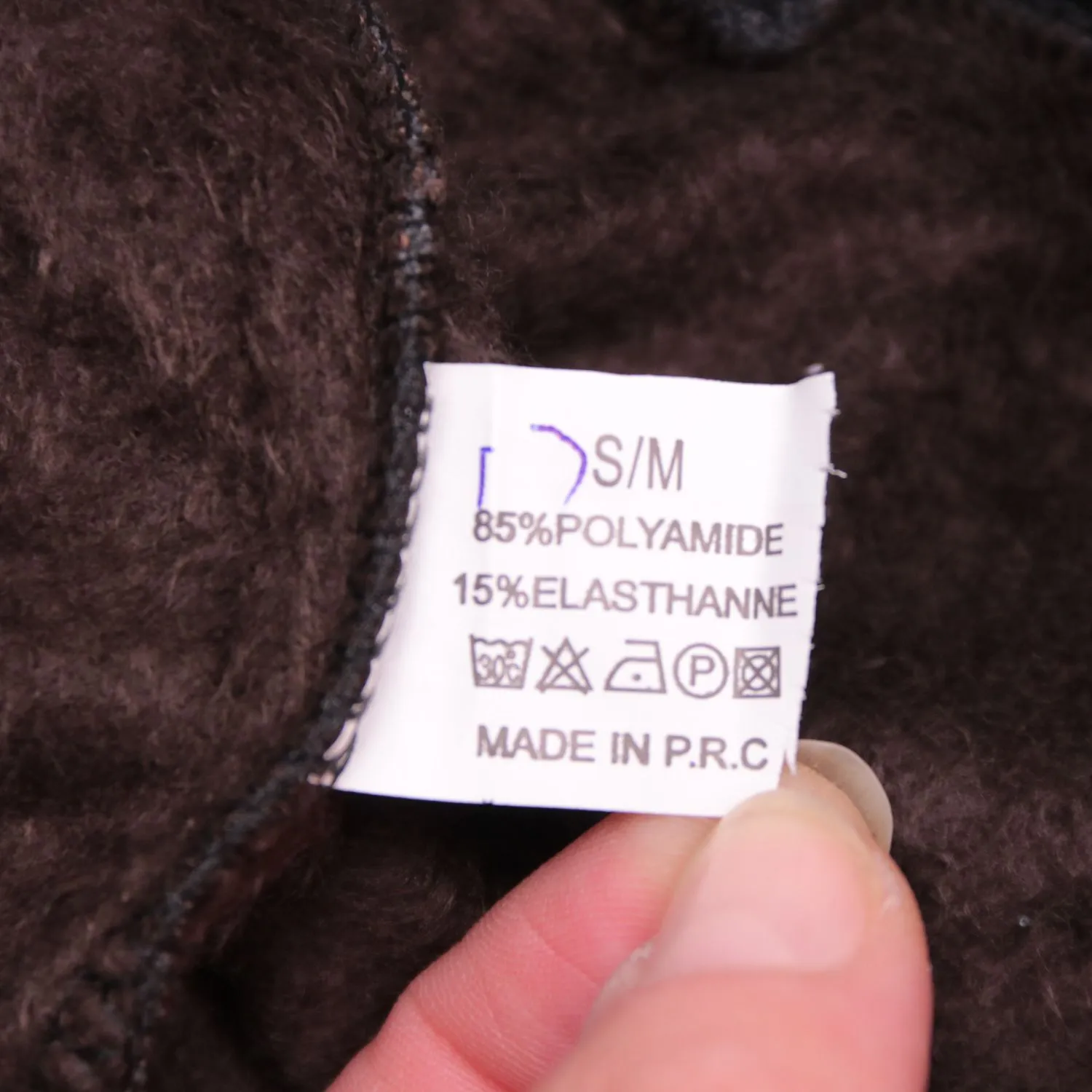 Серые женские брюки в клетку с утеплением, размер 44 (S/M)