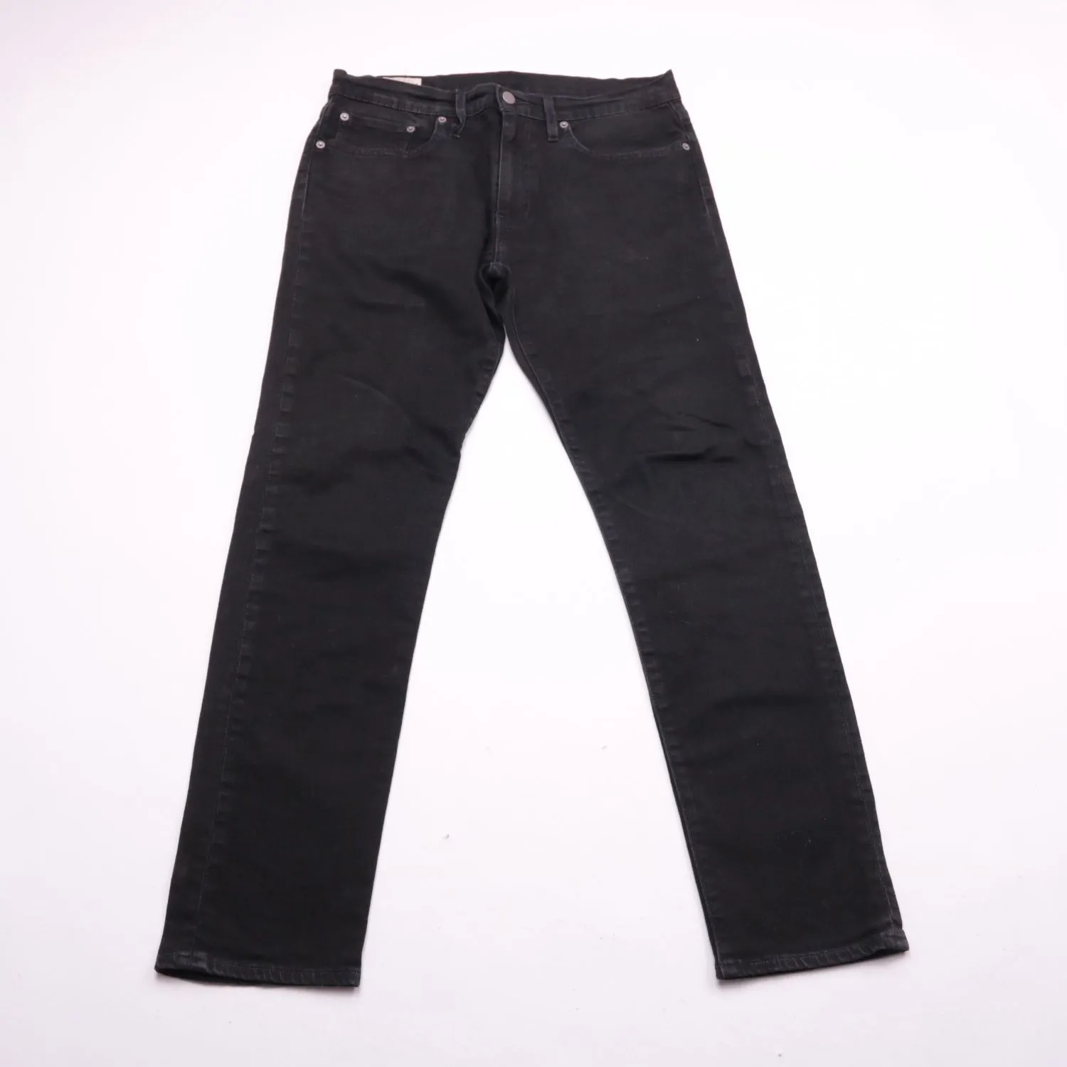 Чёрные джинсы Levi's прямого кроя, размер 48 (M)