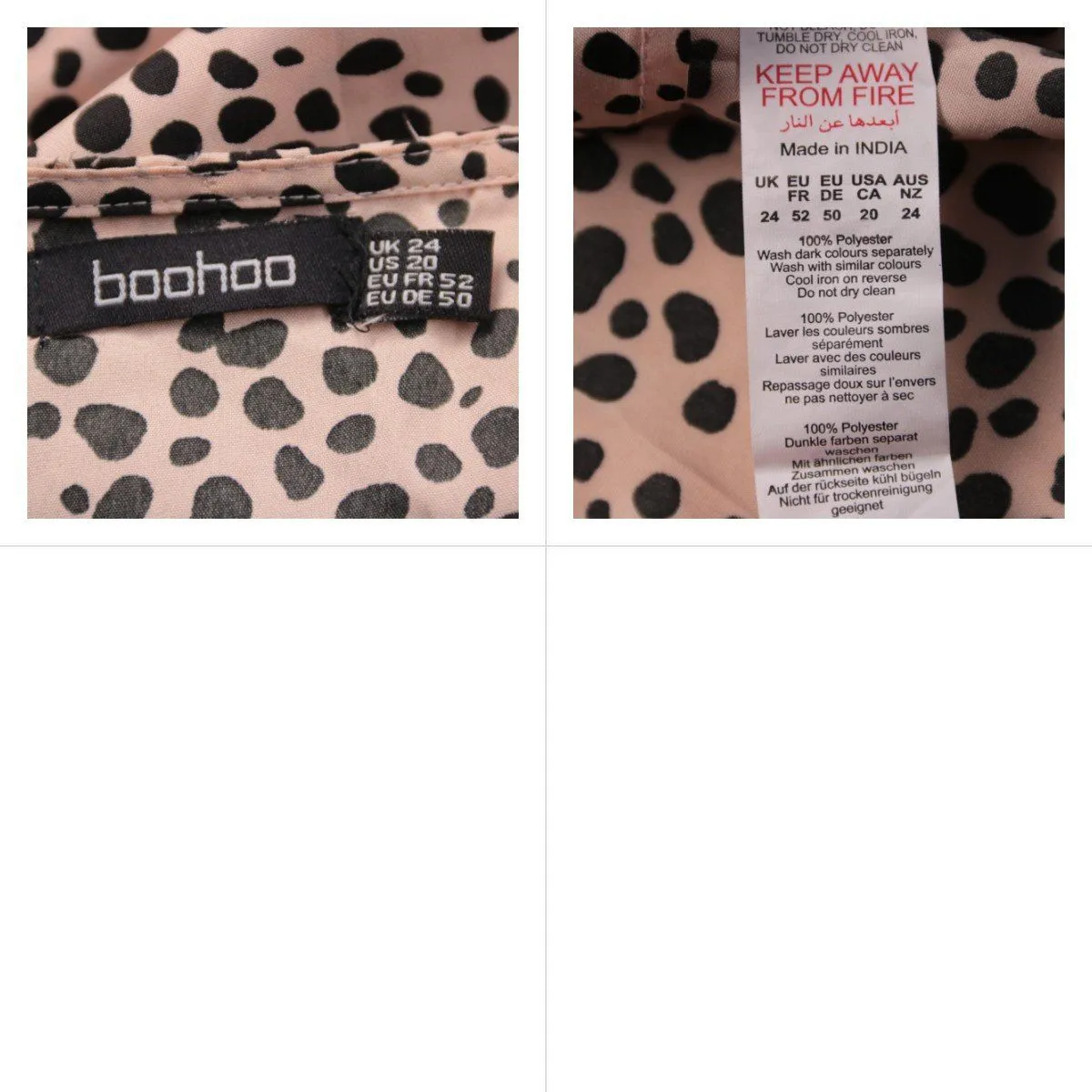 платье Boohoo