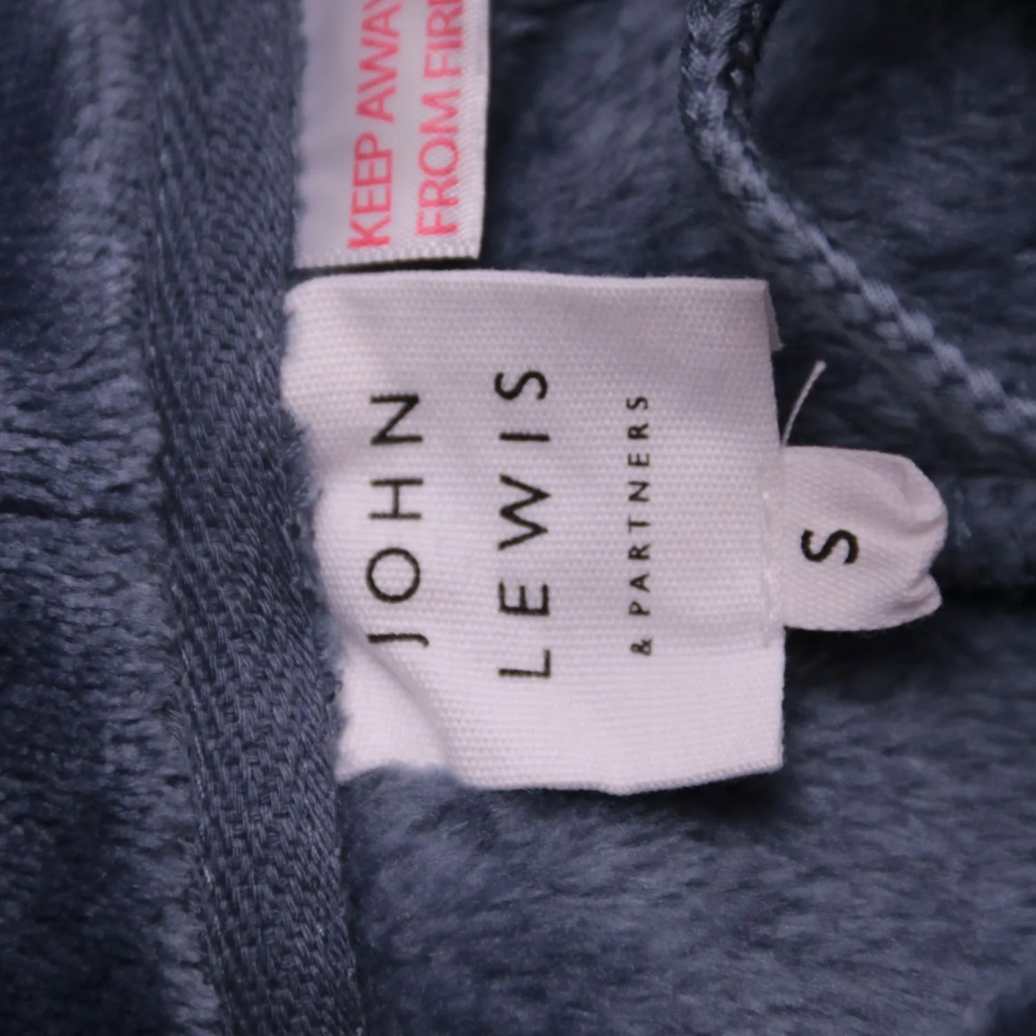 Тёмно-синее кигуруми John Lewis с капюшоном, размер 46 (S)